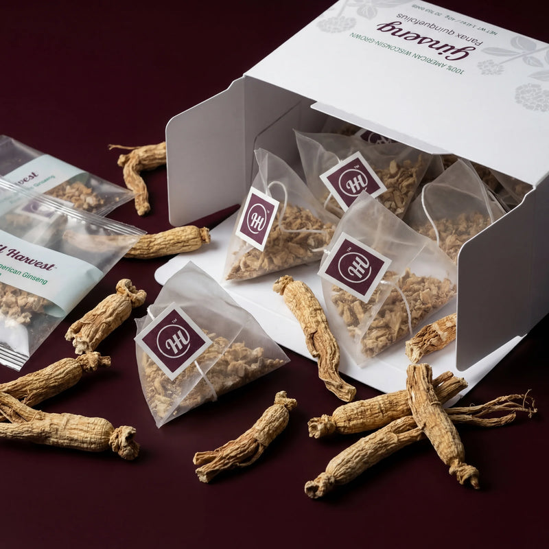 Wisconsin American Ginseng Tea Bags — Caffeine-Free Herbal Tea - Image 8