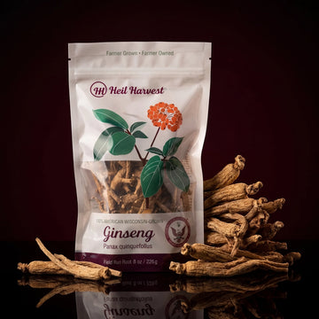 Wisconsin American Ginseng Whole Root — 3-Year-Old