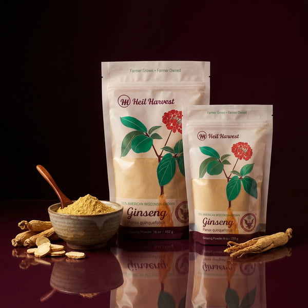 Wisconsin American Ginseng Root Powder — Ground Whole Root