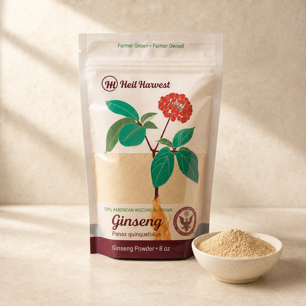 Wisconsin American Ginseng Root Powder — Ground Whole Root