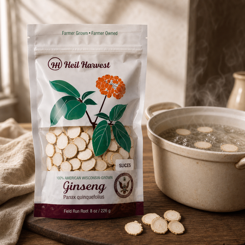 Wisconsin American Ginseng Slices